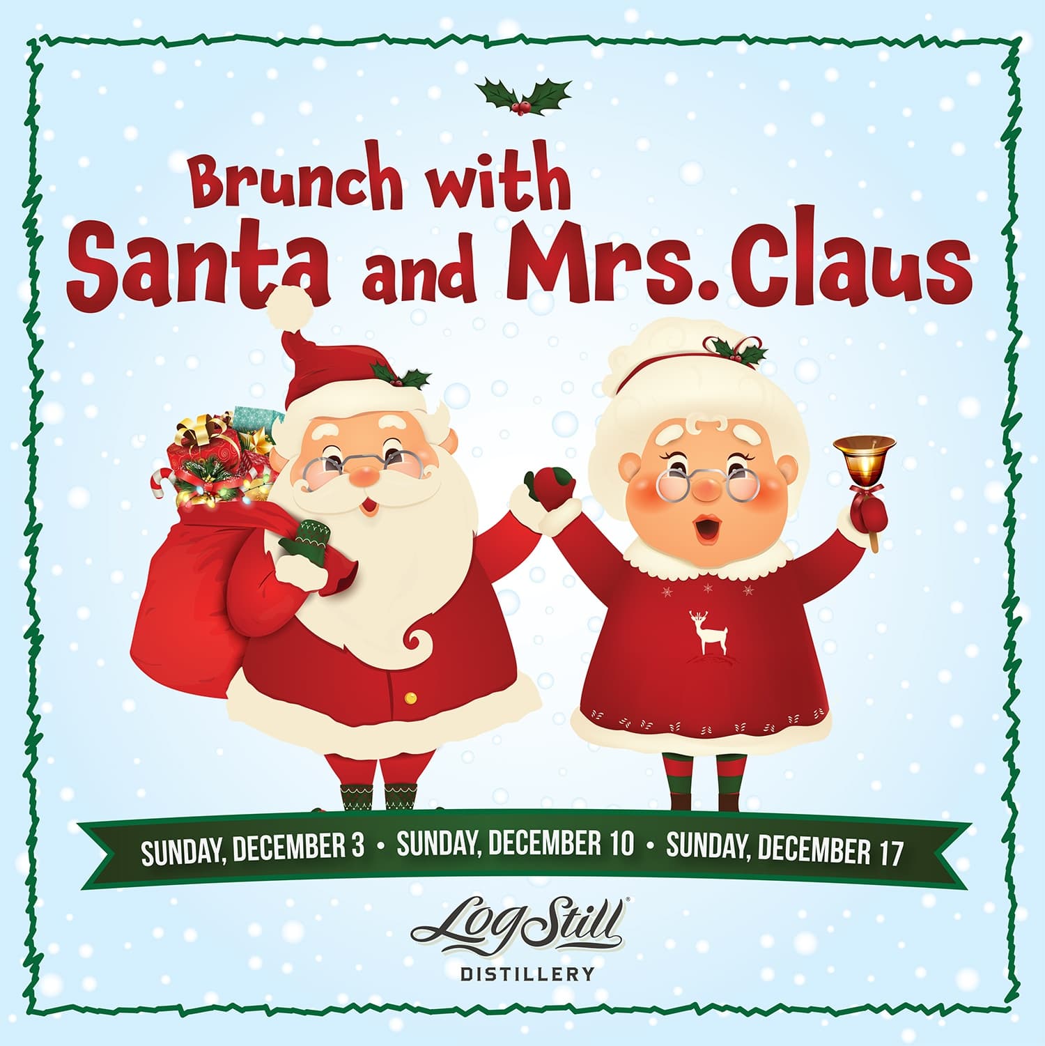 Festive Brunch with Santa at Kentucky Railway Museum in New Haven