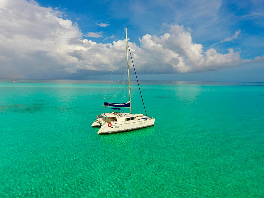 Riviera Maya Catamaran Tour in Cancún, Mexico