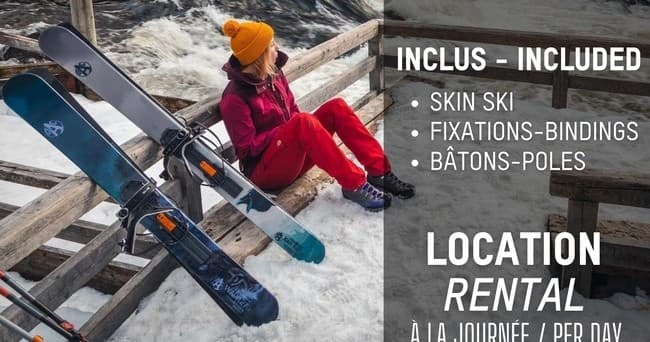 Snowshoe & Ski Shoe Rental in Quebec with Echo Sports Tours