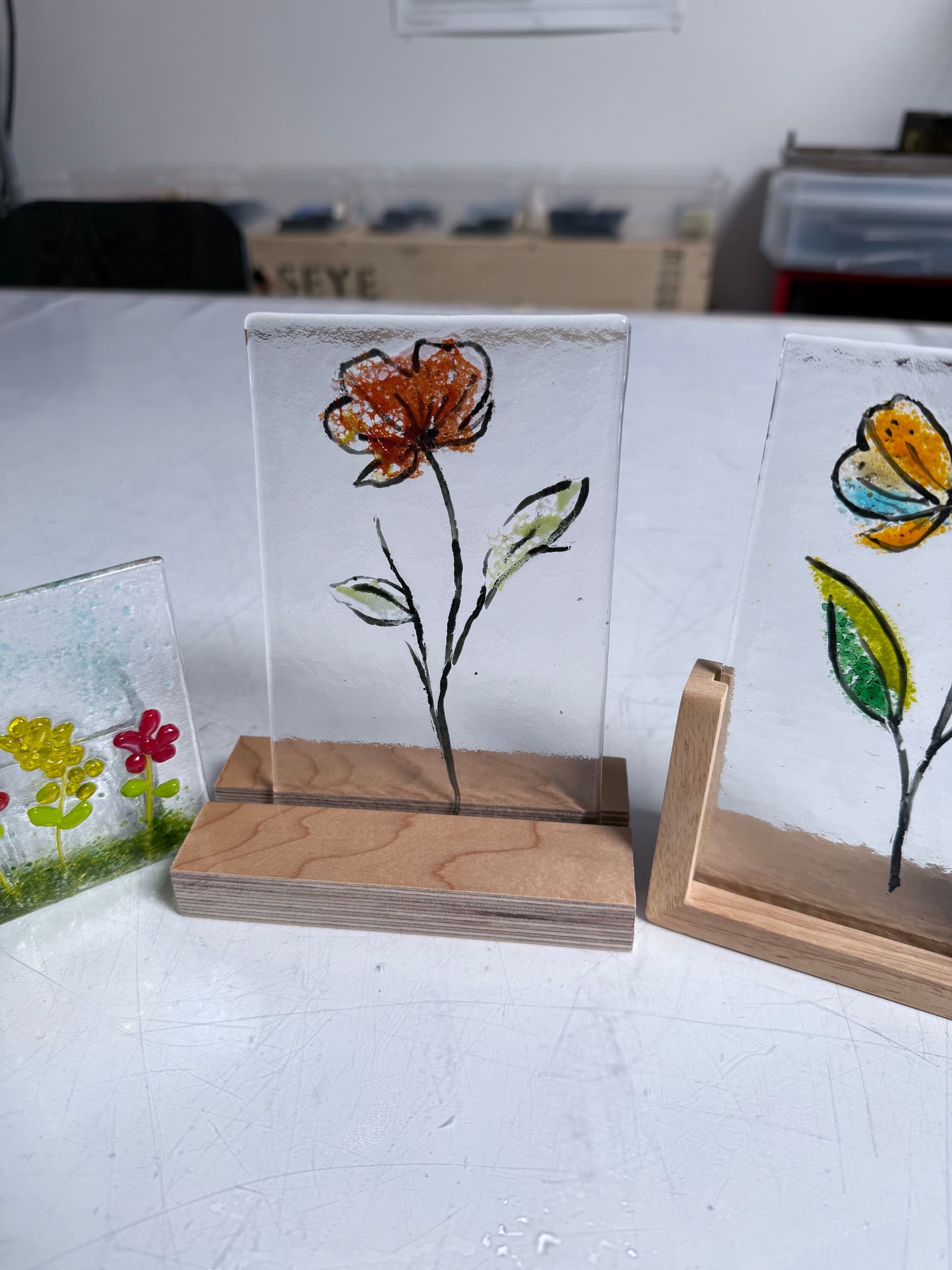 Weekend Fused Glass Workshop in Westlake Village: Enamels, Powder Wafers & Freeze-and-Fuse (2-Day Intermediate)