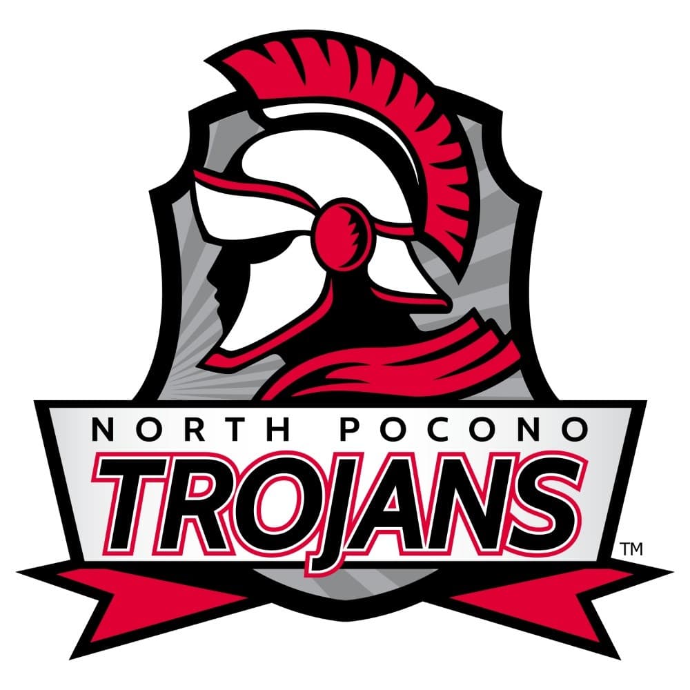 On-Campus Senior Portraits at North Pocono High School — Cap & Gown Sessions in Bethlehem, PA