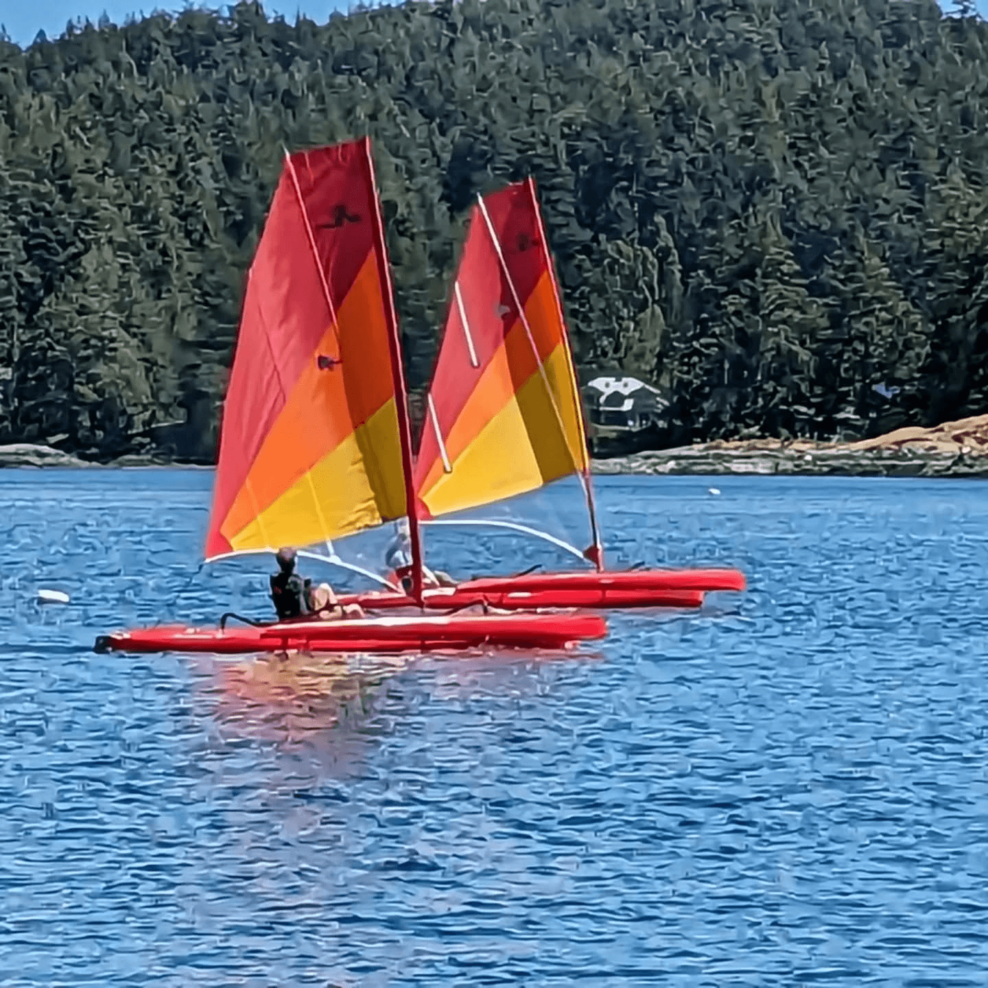 Tandem AI Sail-Yak Rentals with West Coast Outdoor Adventure