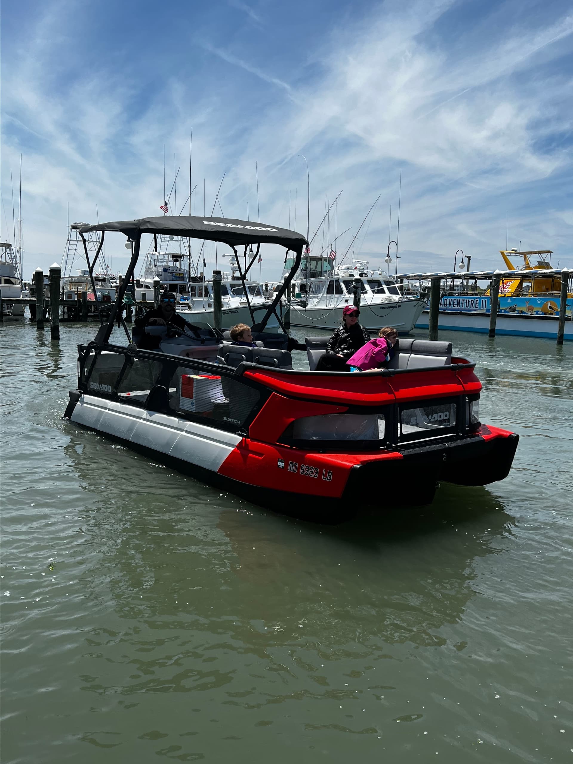 The SeaDoo Switch! Jet Pontoon Adventure in Ocean City, MD