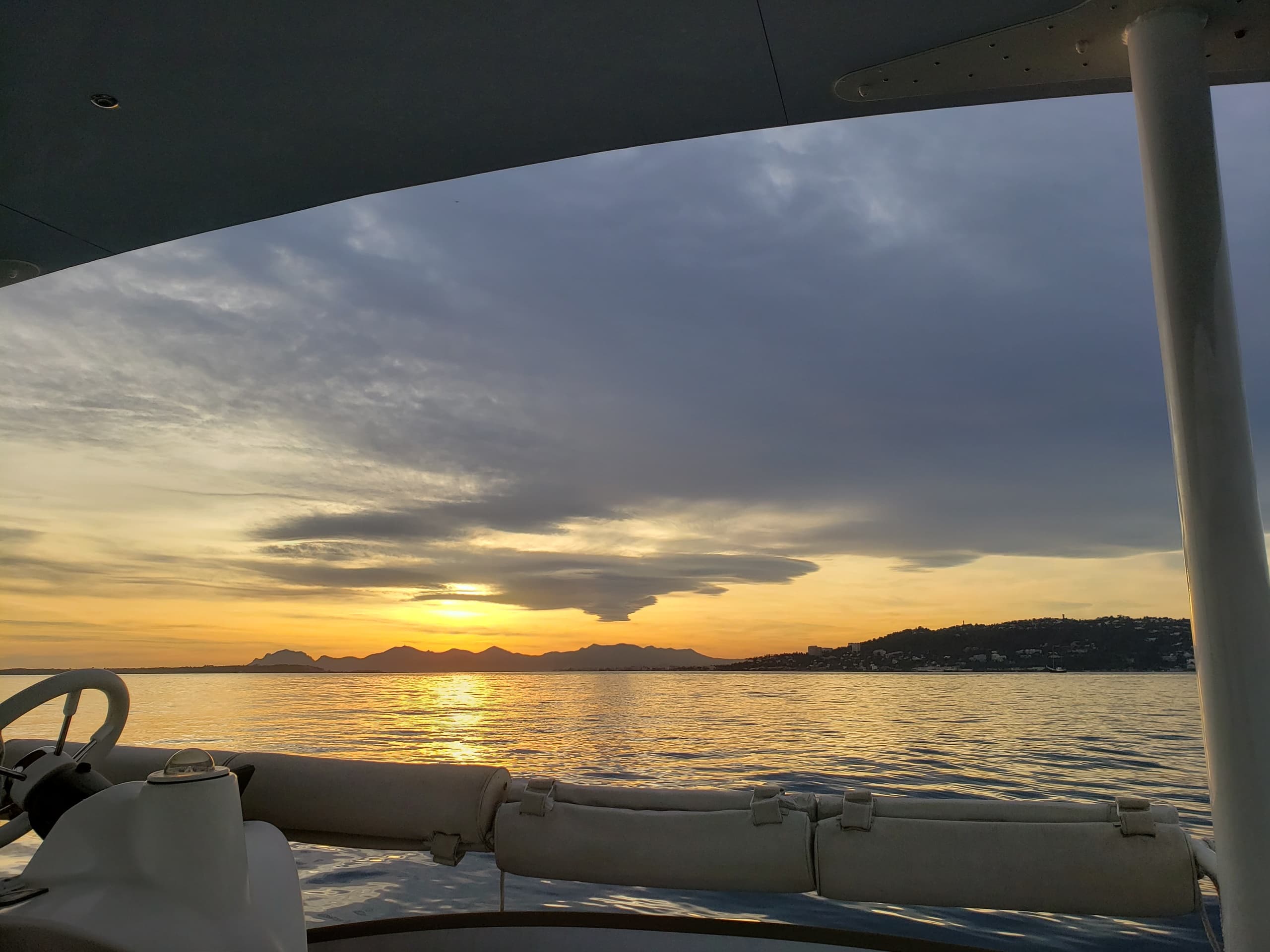 Solar Passage: Private Ash Scattering from Juan les Pins