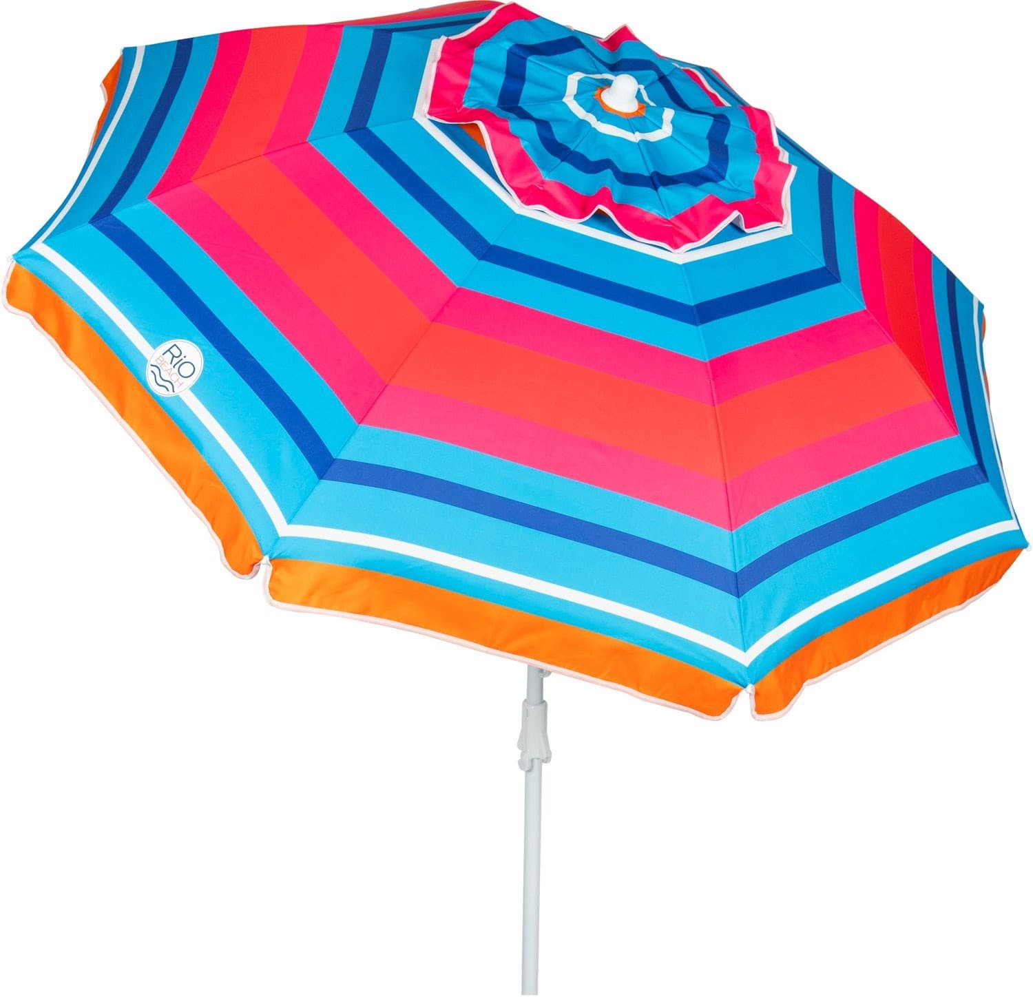 Ultimate Beach Comfort: 6.5 FT Umbrella with Sand Anchor in Port Aransas