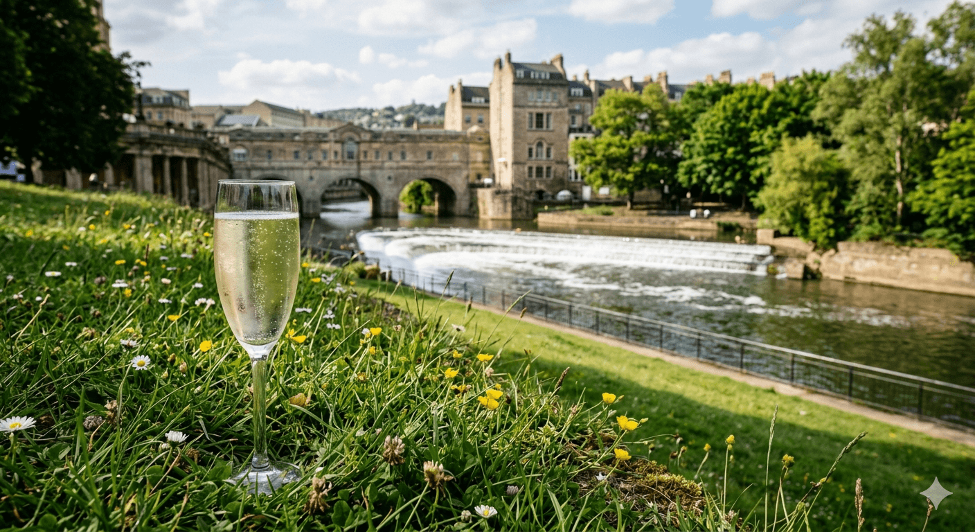 Prosecco Cruise Along the River Avon: 45-Minute Bath Launch Experience