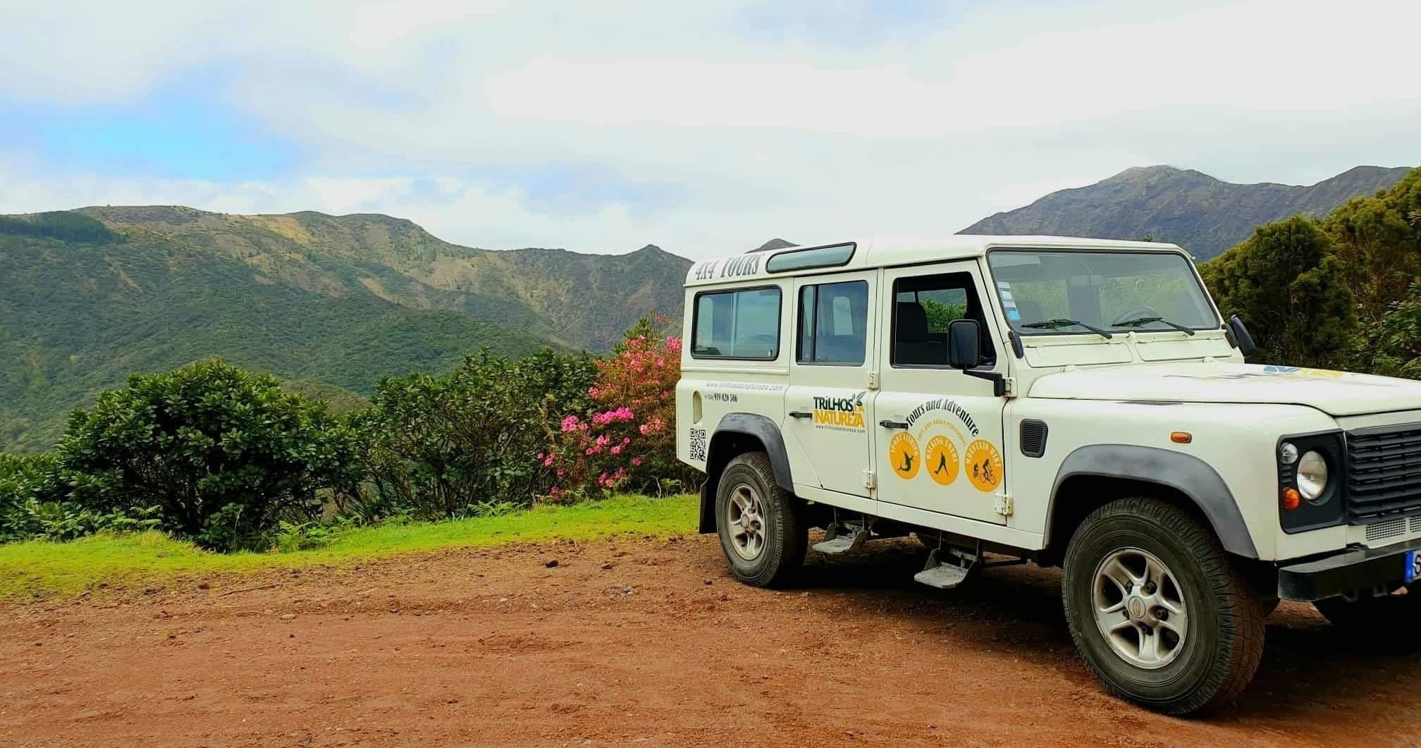 Explore Sete Cidades Volcanic Landscapes on a Thrilling 4x4 Safari in the Azores