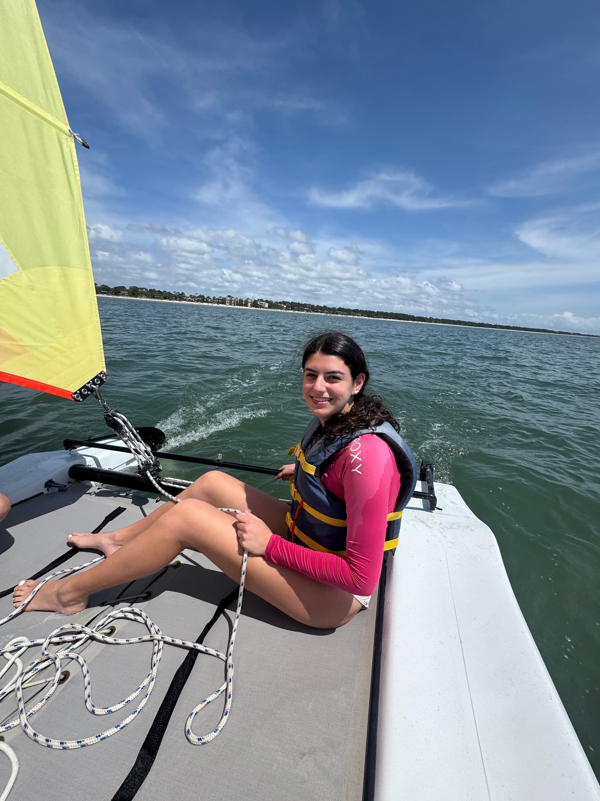 Master Sailing on Hobie Catamarans at Sea Pines Beach Club, Hilton Head Island