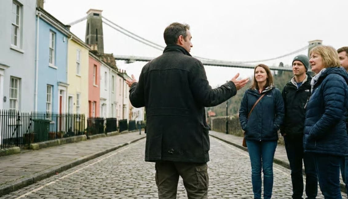 Bristol's Hidden Harbour: Pirates, Power and Graffiti Walking Tour photo 1