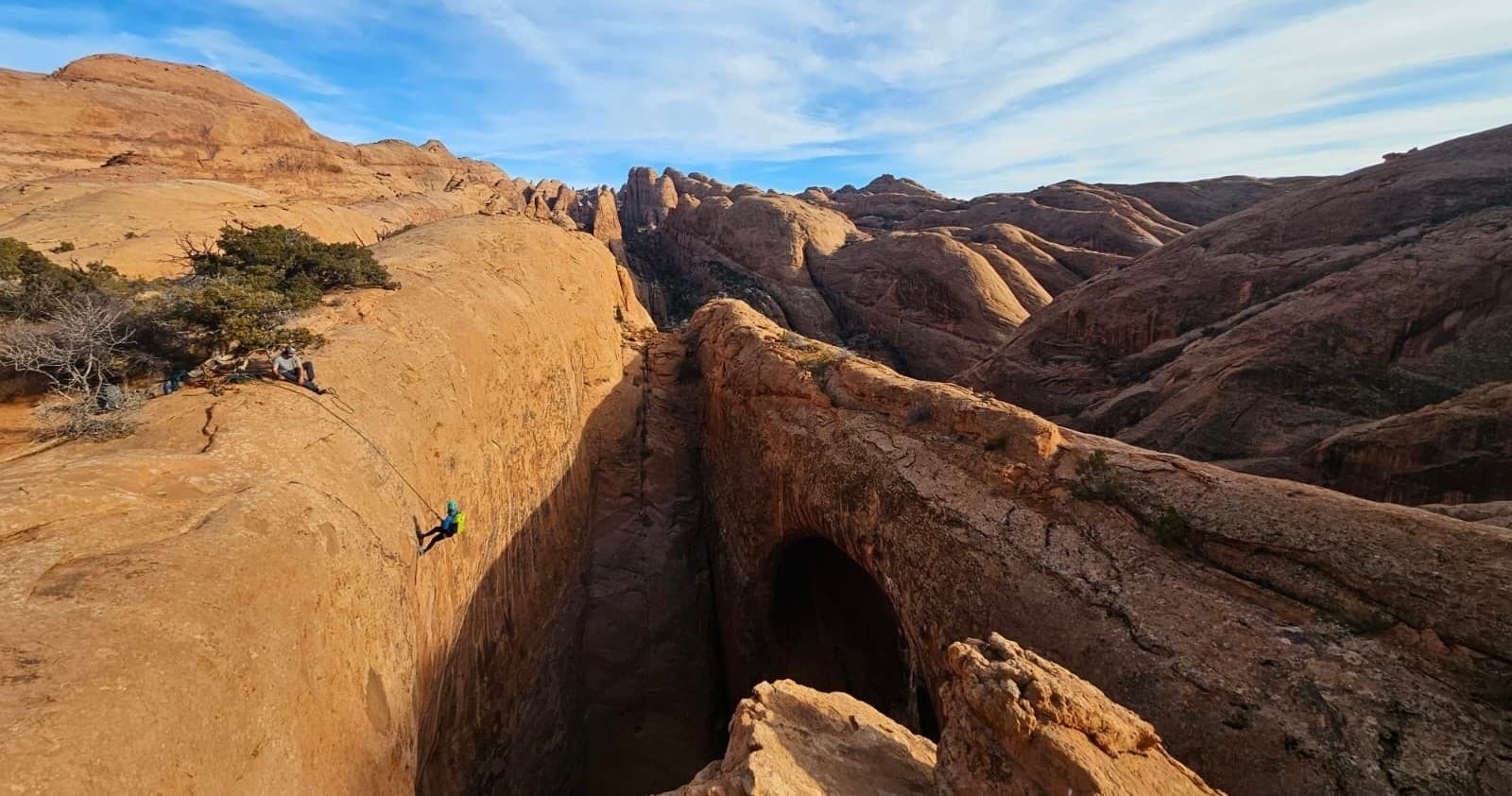 Climbing & Canyoneering with Magnum Expeditions LLC at Pool Arch Canyon