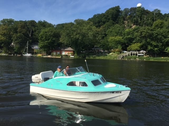 Doris Retro Boat Rental Adventure in Saugatuck, Michigan