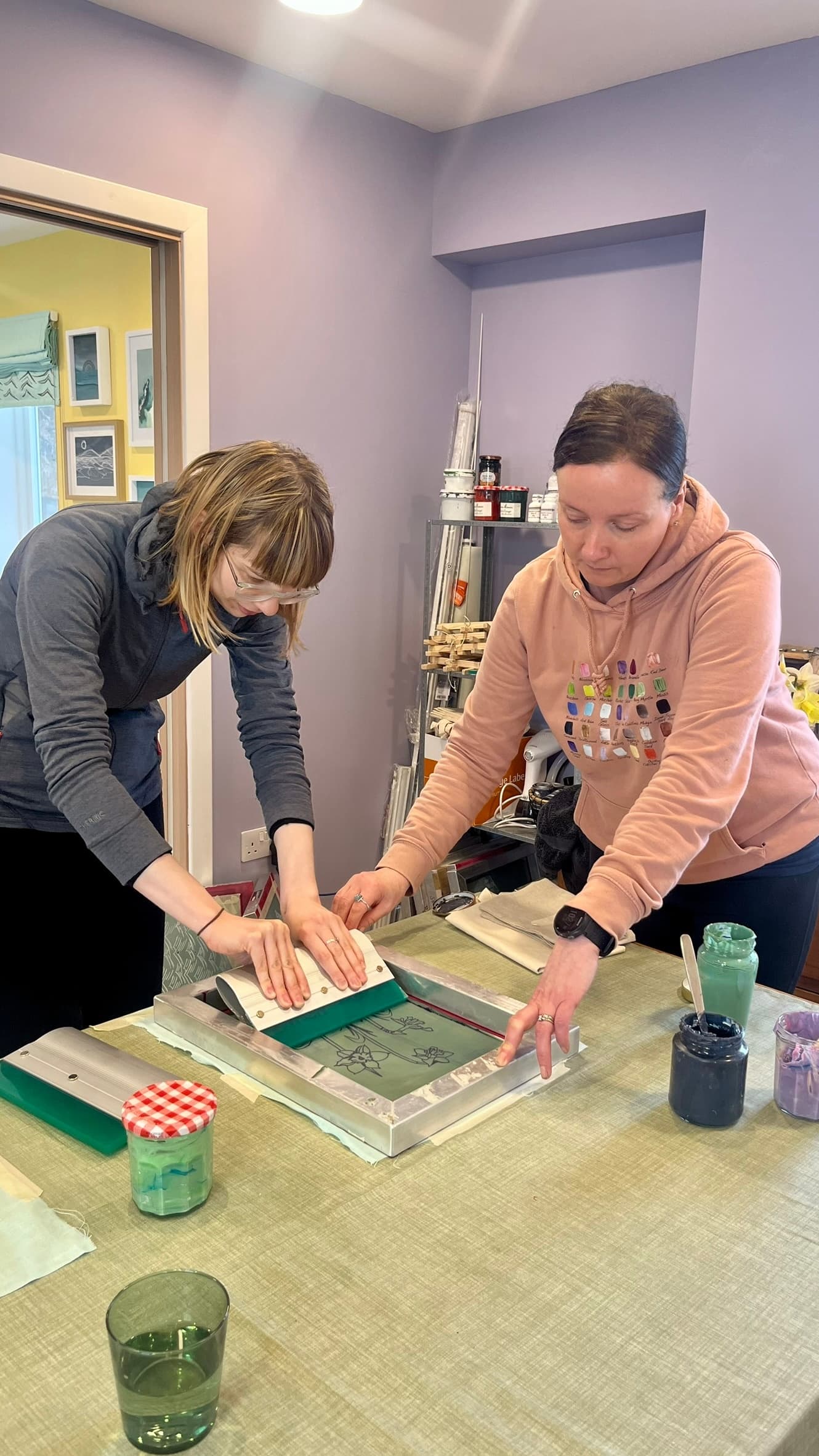 Print by the Sea: Screen Printing Workshop on Applecross Bay photo 3