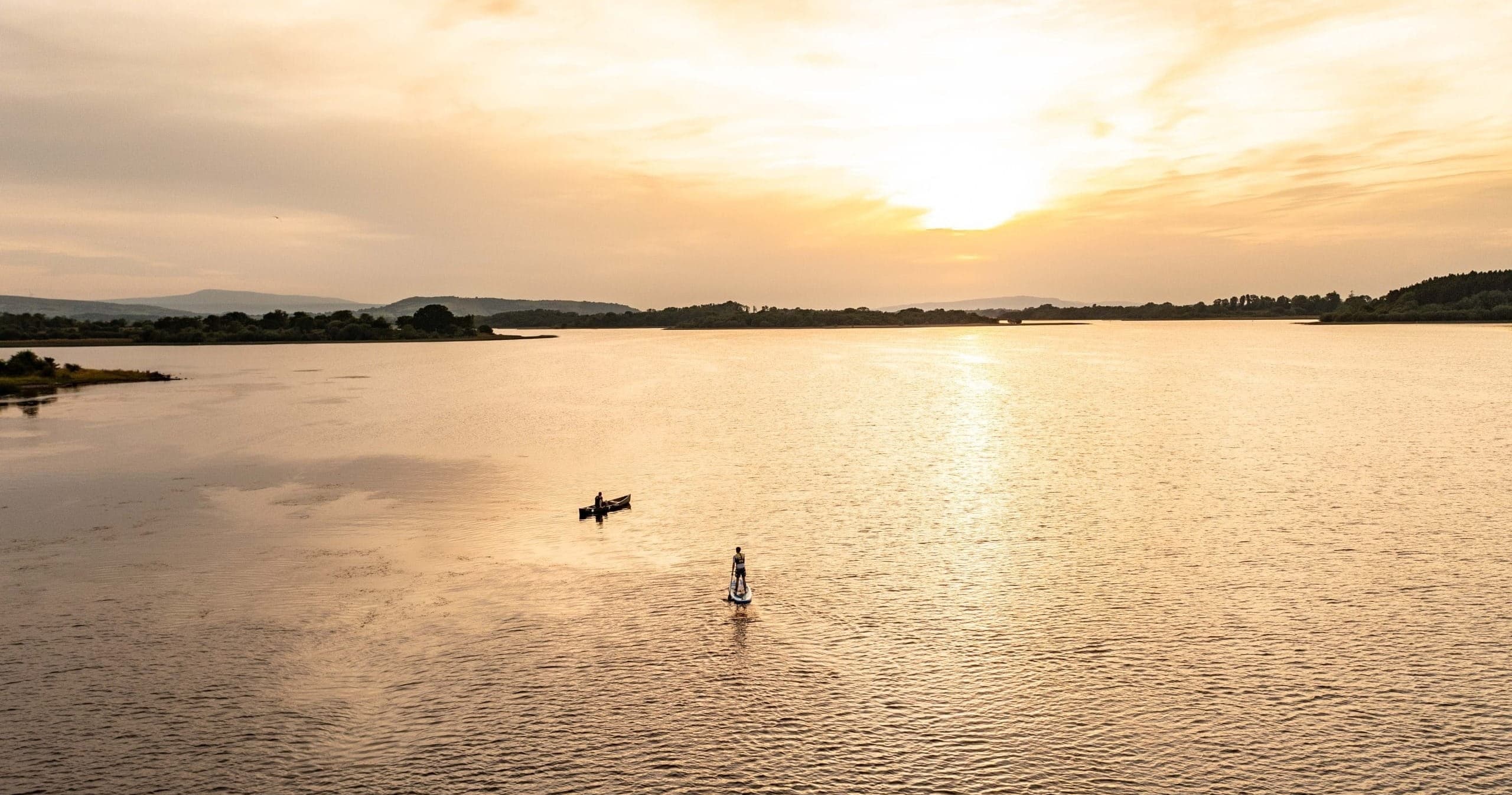 Stand Up Paddleboarding at Share Discovery Village in Co. Fermanagh