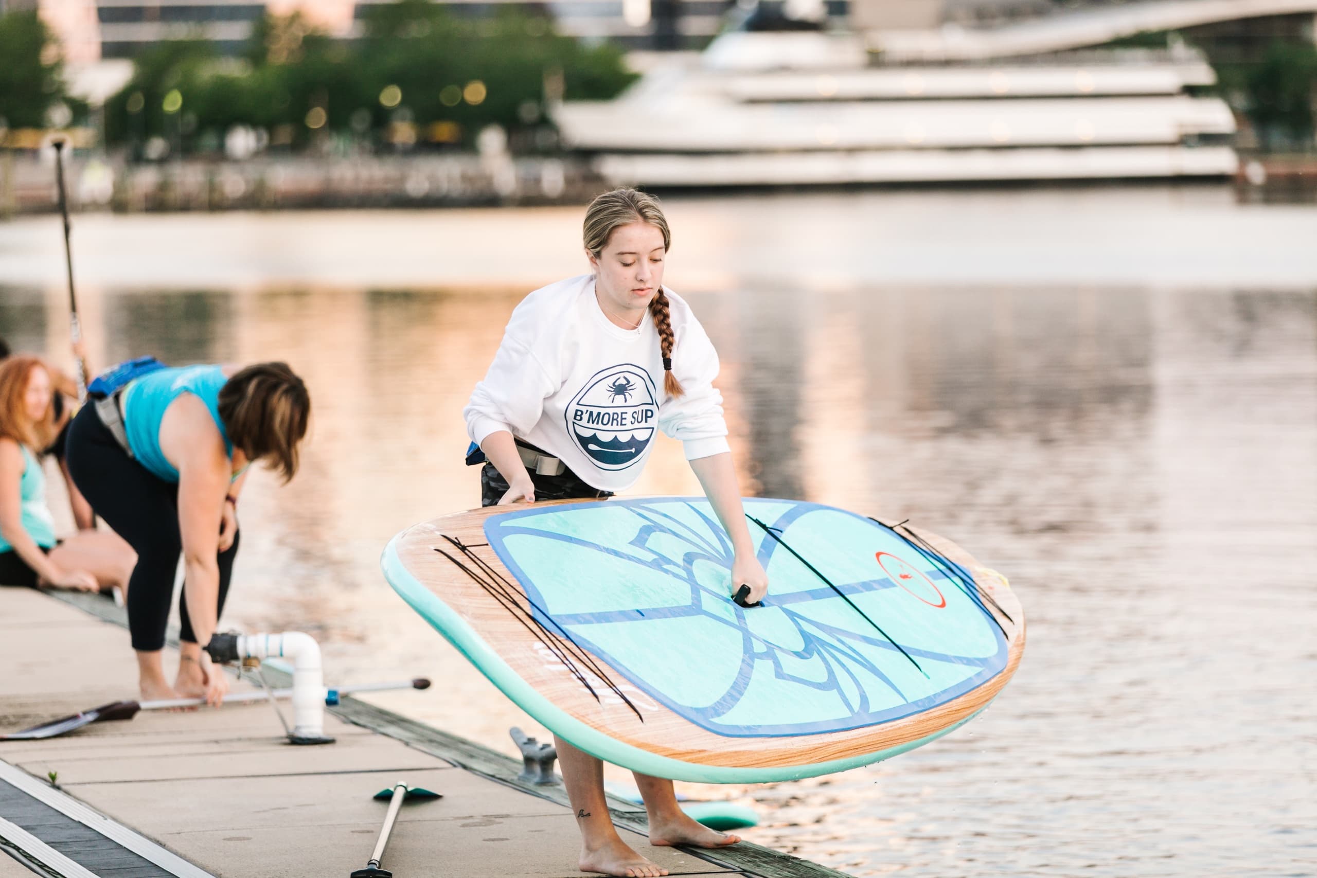 Explore Baltimore's Inner Harbor with SUP Rentals