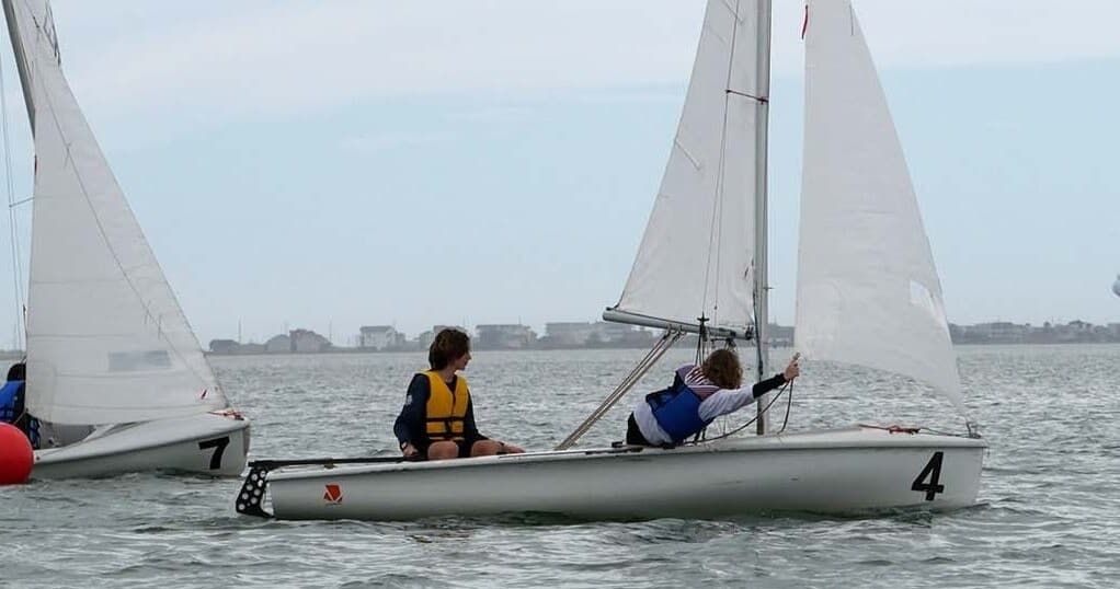 Sailing in Rodanthe, North Carolina