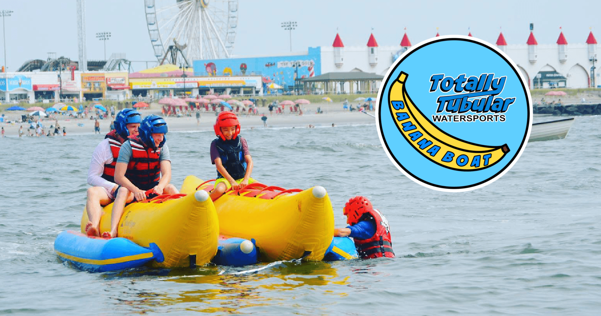 Banana Boat Adventure with OCNJ Watersports in Ocean City