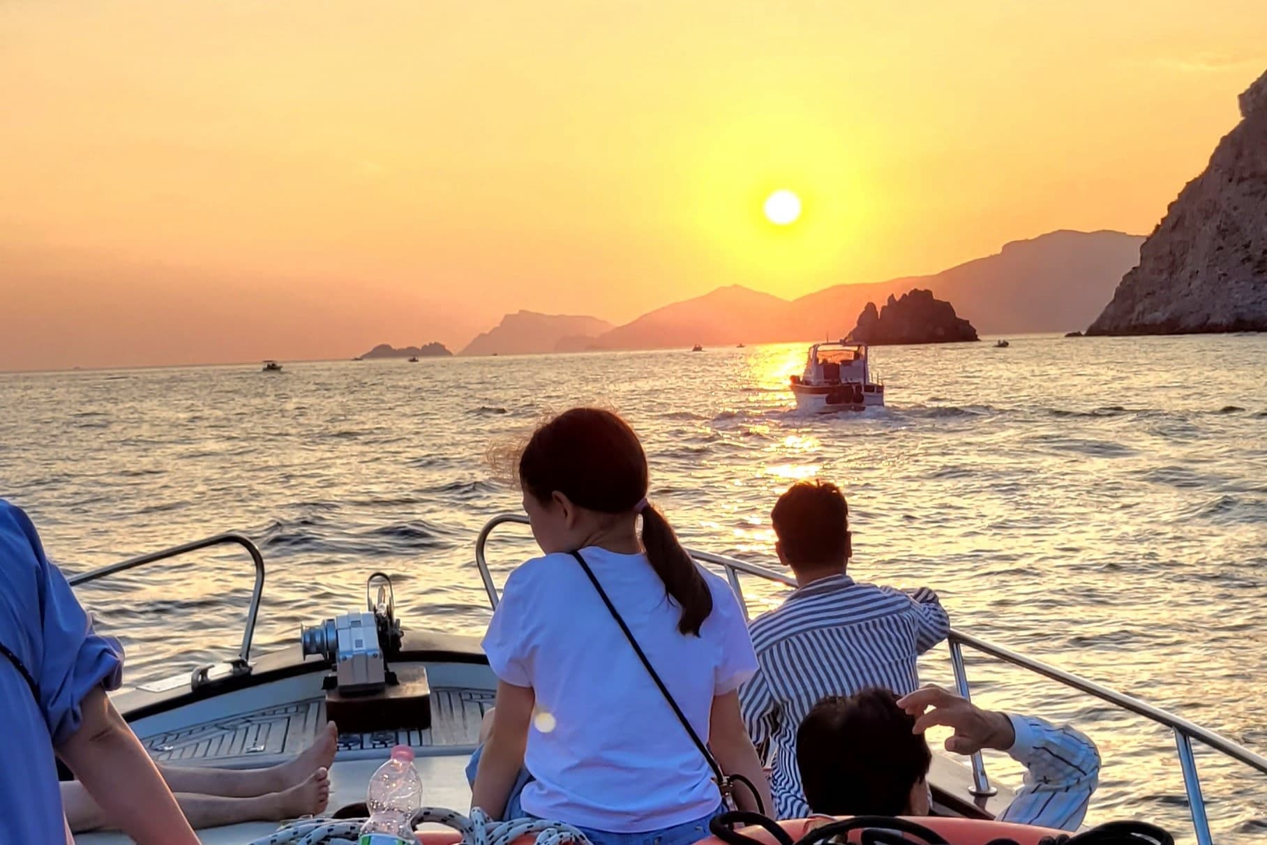Sunset Boat Ride with Cassiopea on the Amalfi Coast