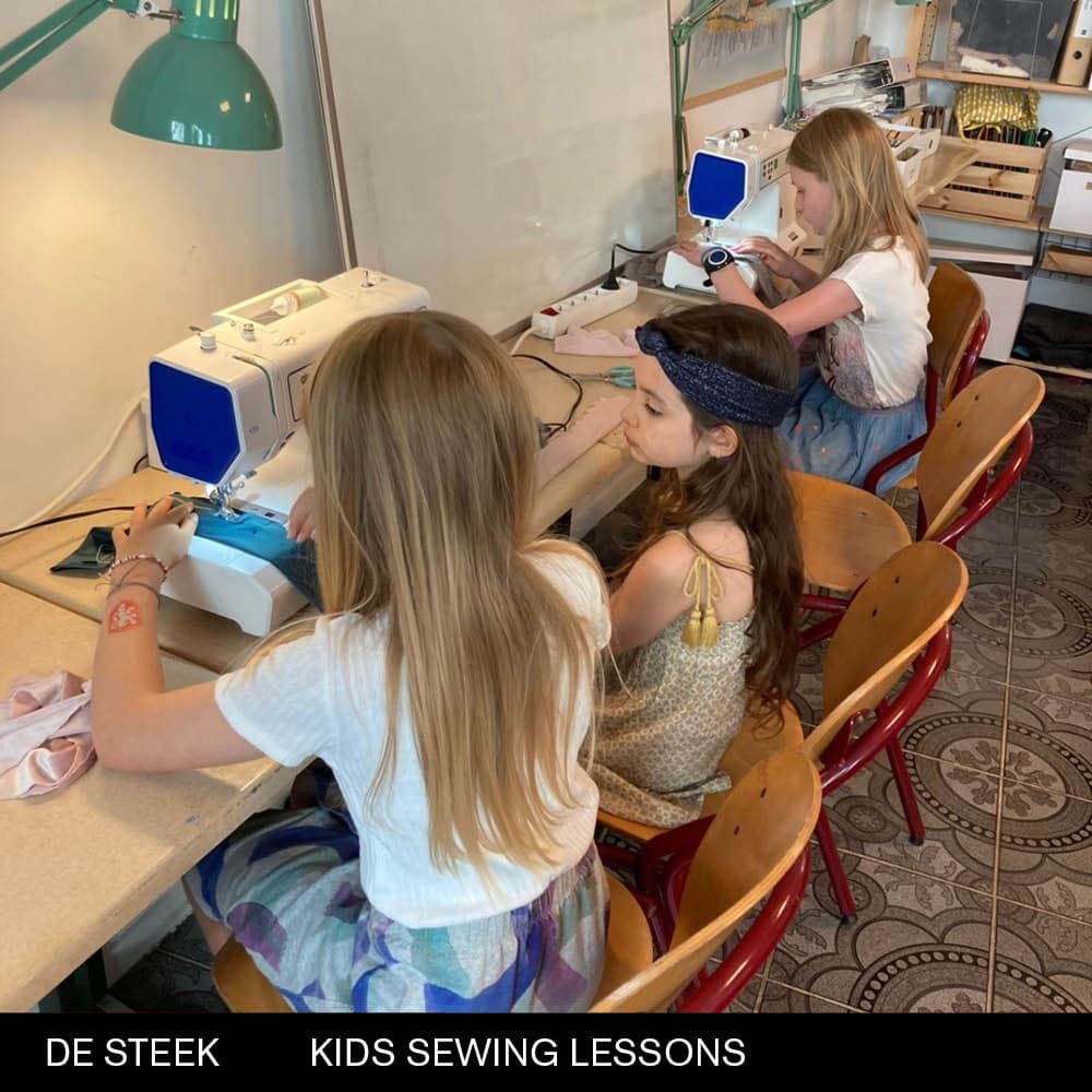 Creative Kids Sewing Class at De Steek Amsterdam