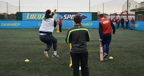 Indoor Cricket Action with Alternative Sports Ltd in Londonderry