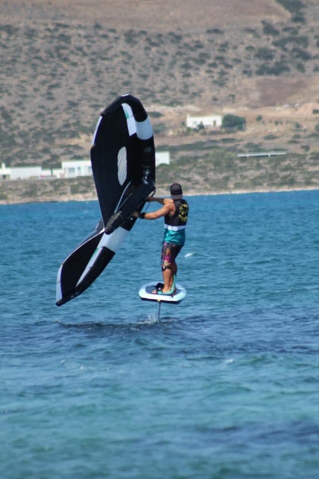 Wingfoil Private Lessons at Paros Kite Pro Center