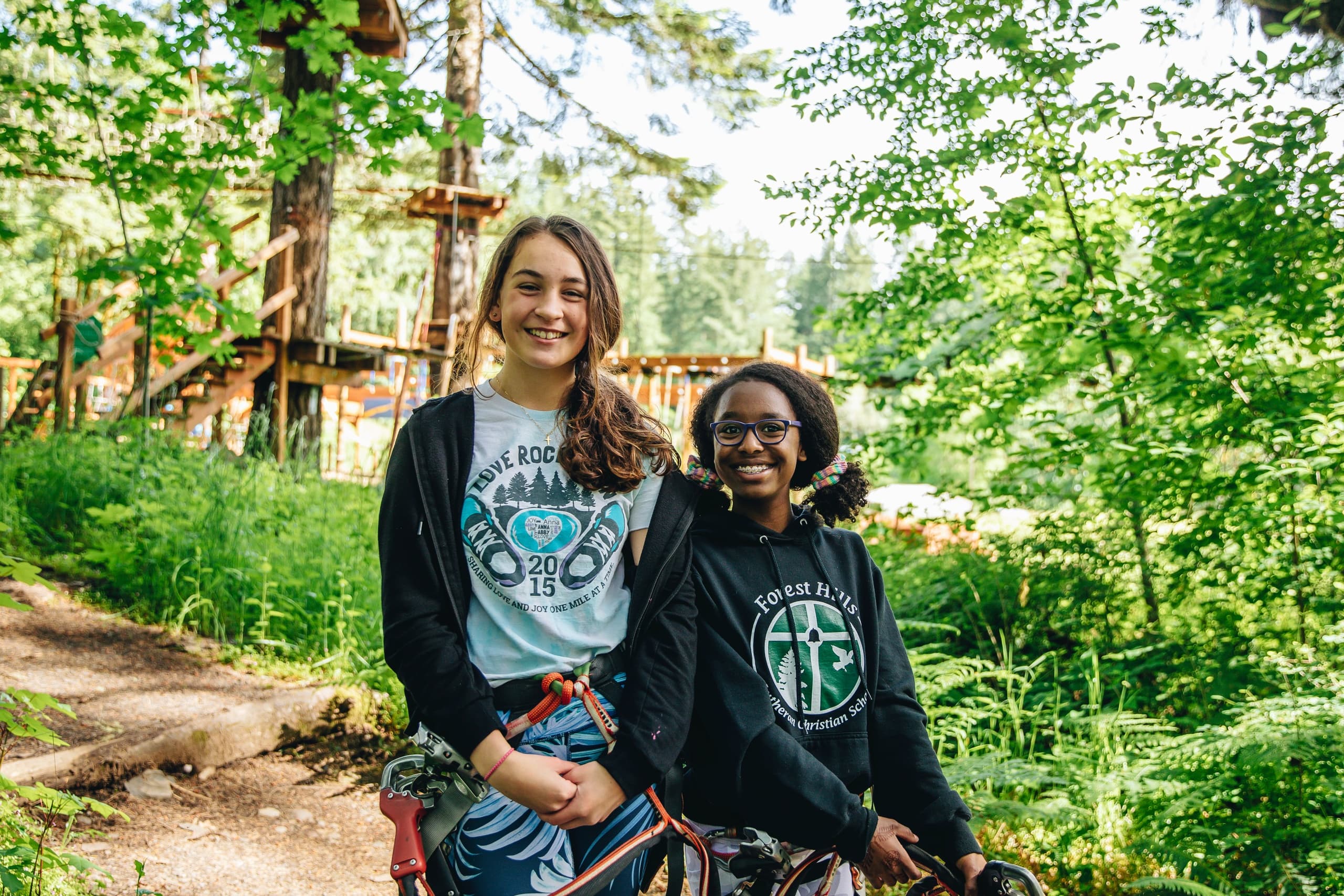 Aerial Adventure & Party Fun at Tree to Tree Adventure Park Gaston