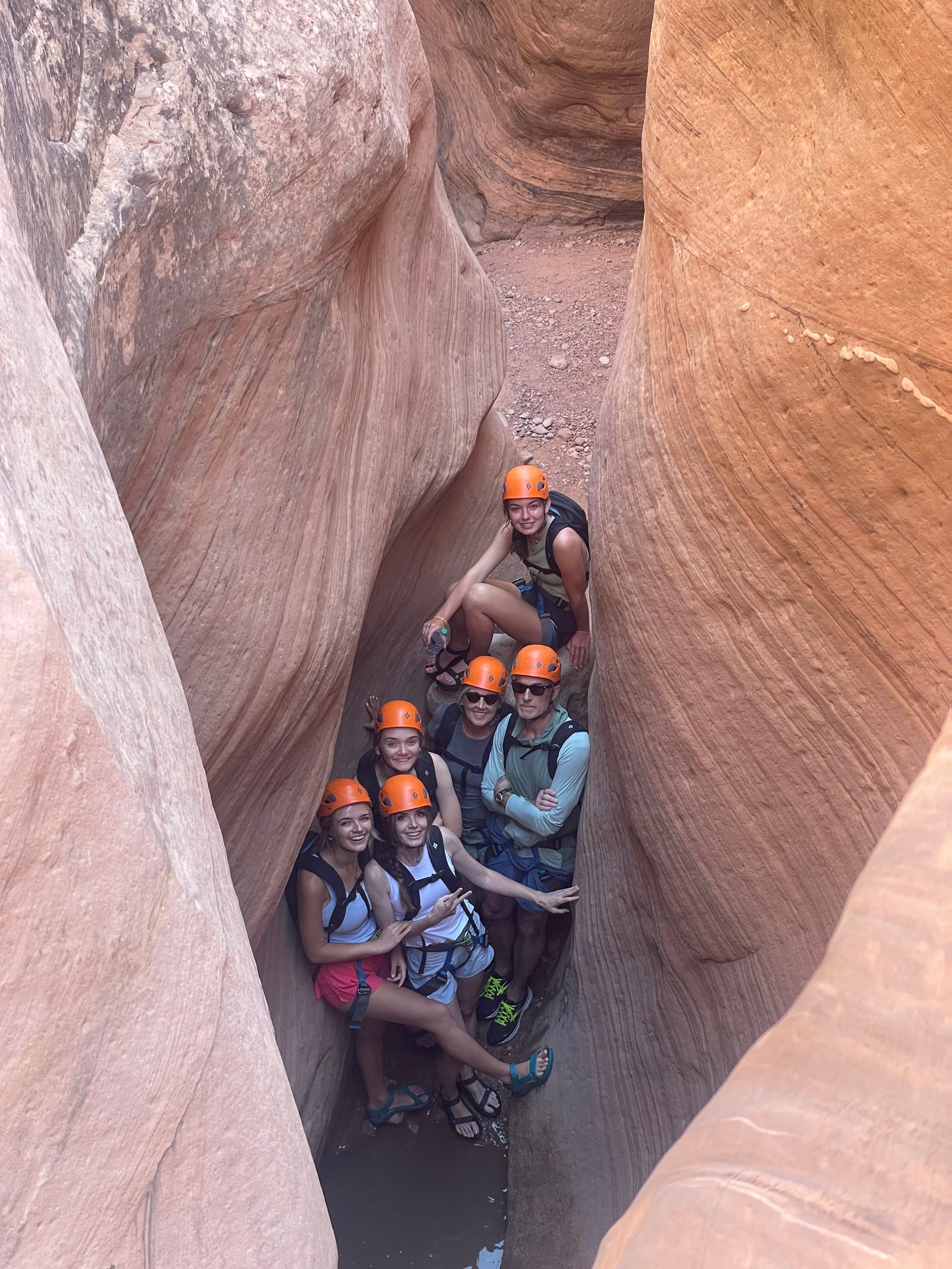 Canyoneering in Entrajo Canyon with Magnum Expeditions LLC