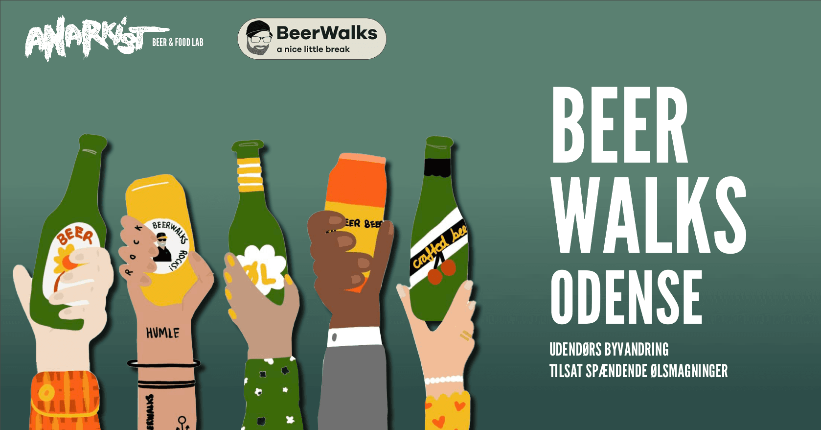 Beer Tasting & City Tour with Odense Craft BeerWalk photo 1