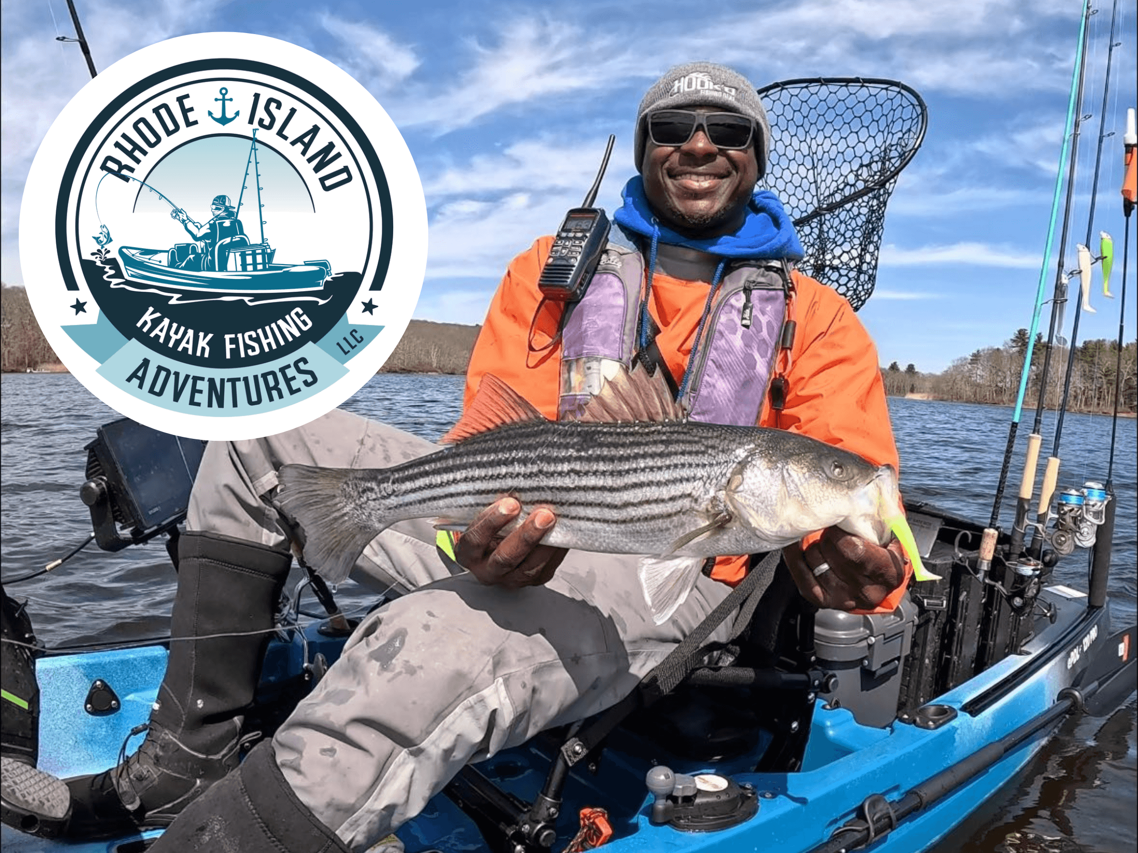 Kayak Fishing Adventure in North Kingstown, Rhode Island