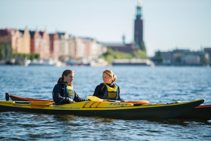 Paddle Stockholm: 2-Hour Kayak or SUP from Eden to Stadshuset