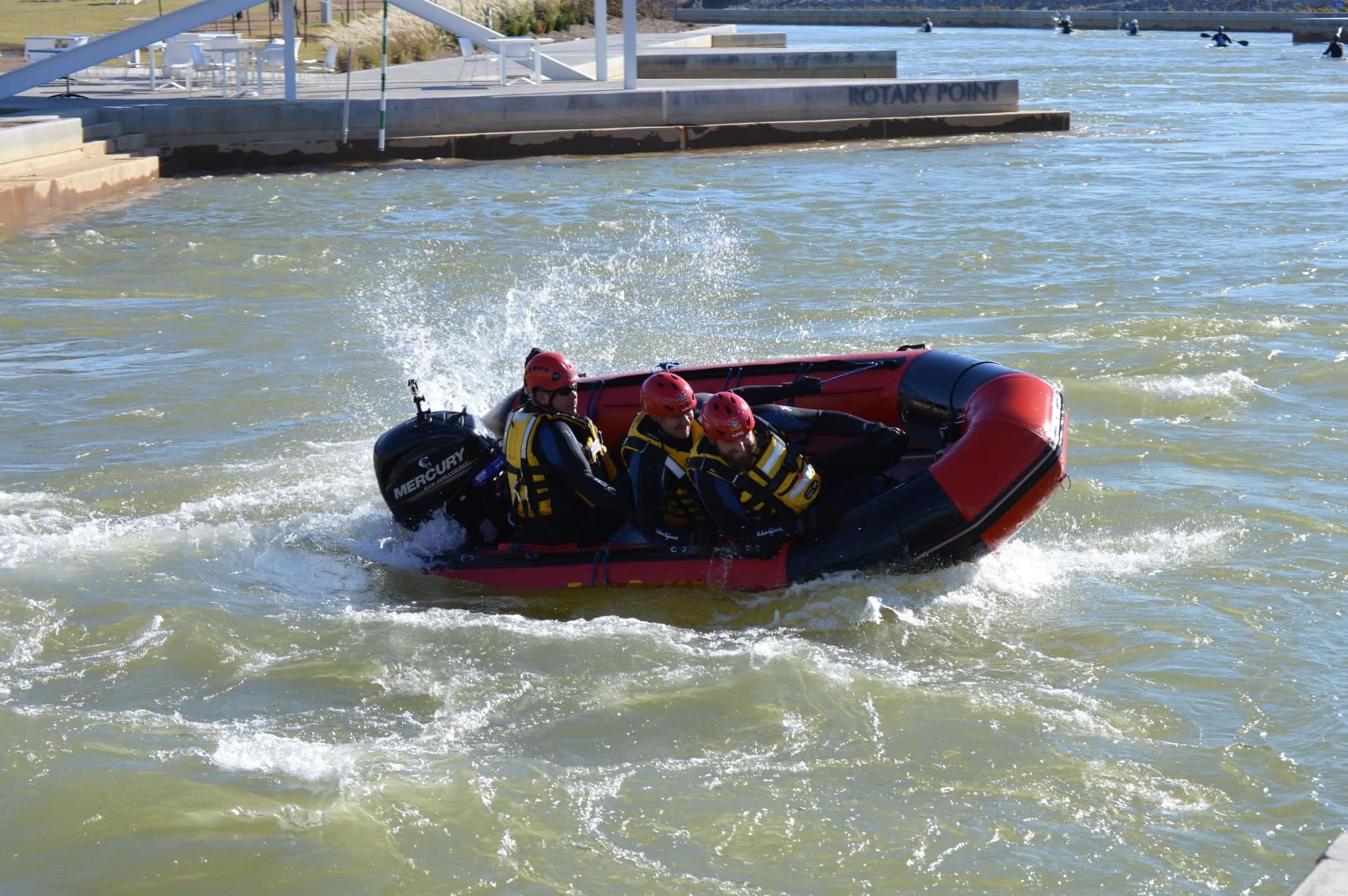 Water Rescue Boat Operations with Northeast Mountain Guiding