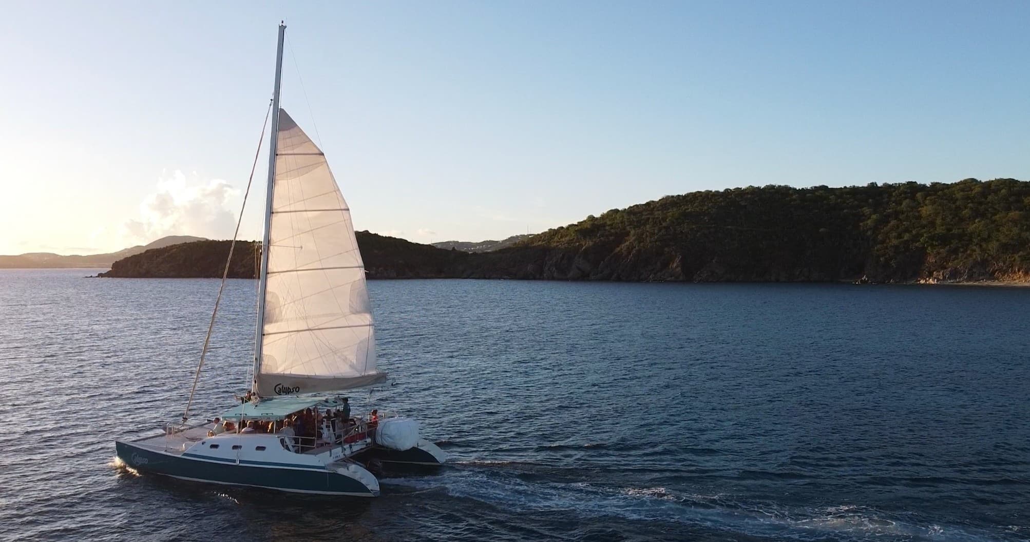 Calypso Sunset Sail Private Charter in St. John