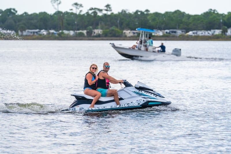 Unguided Jet Ski Rentals in St. Andrews Bay: One Hour Wave Runner Adventure photo 4
