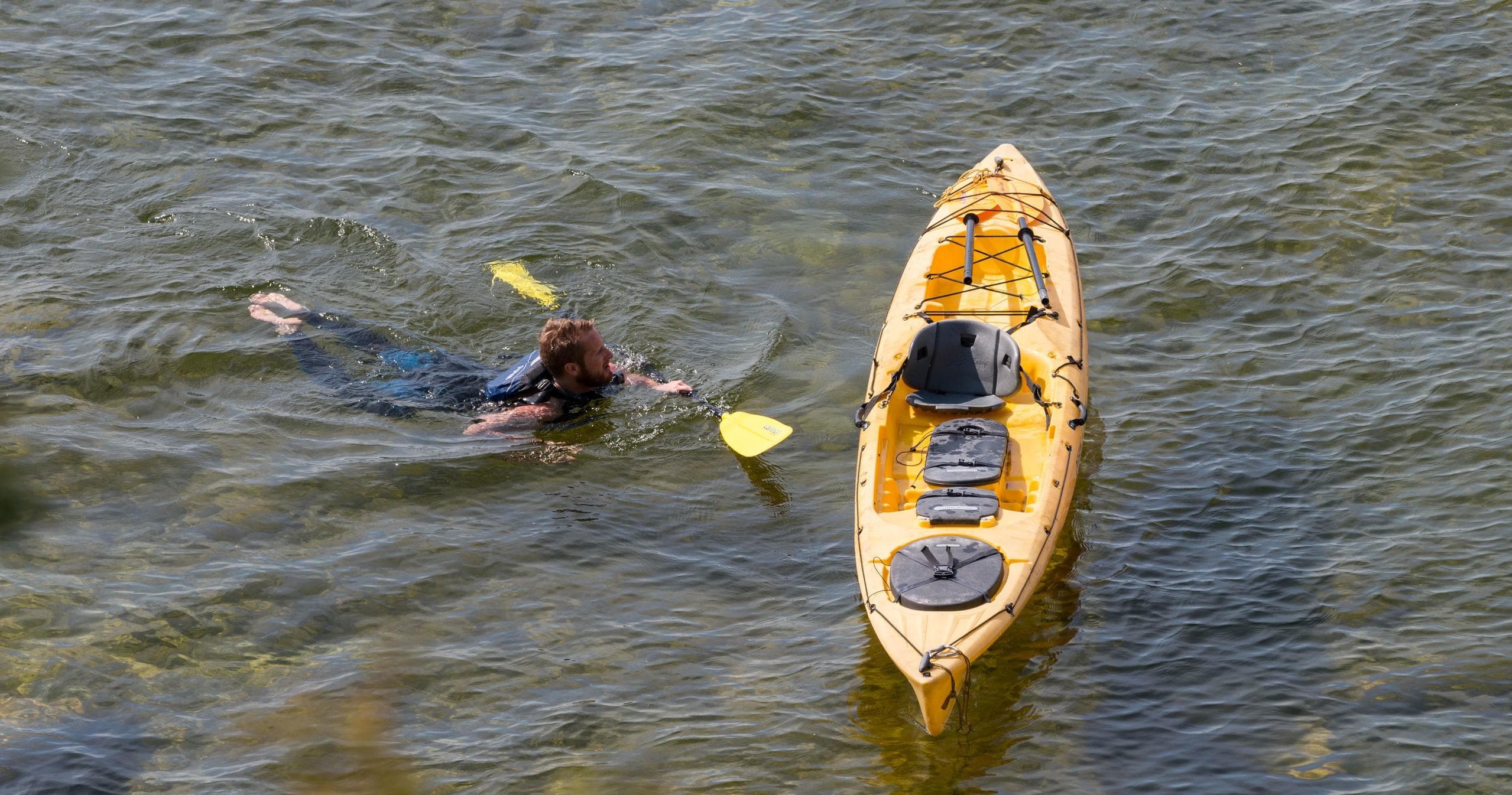 Guide Training Camp Kayaking in Sturgeon Bay, Wisconsin