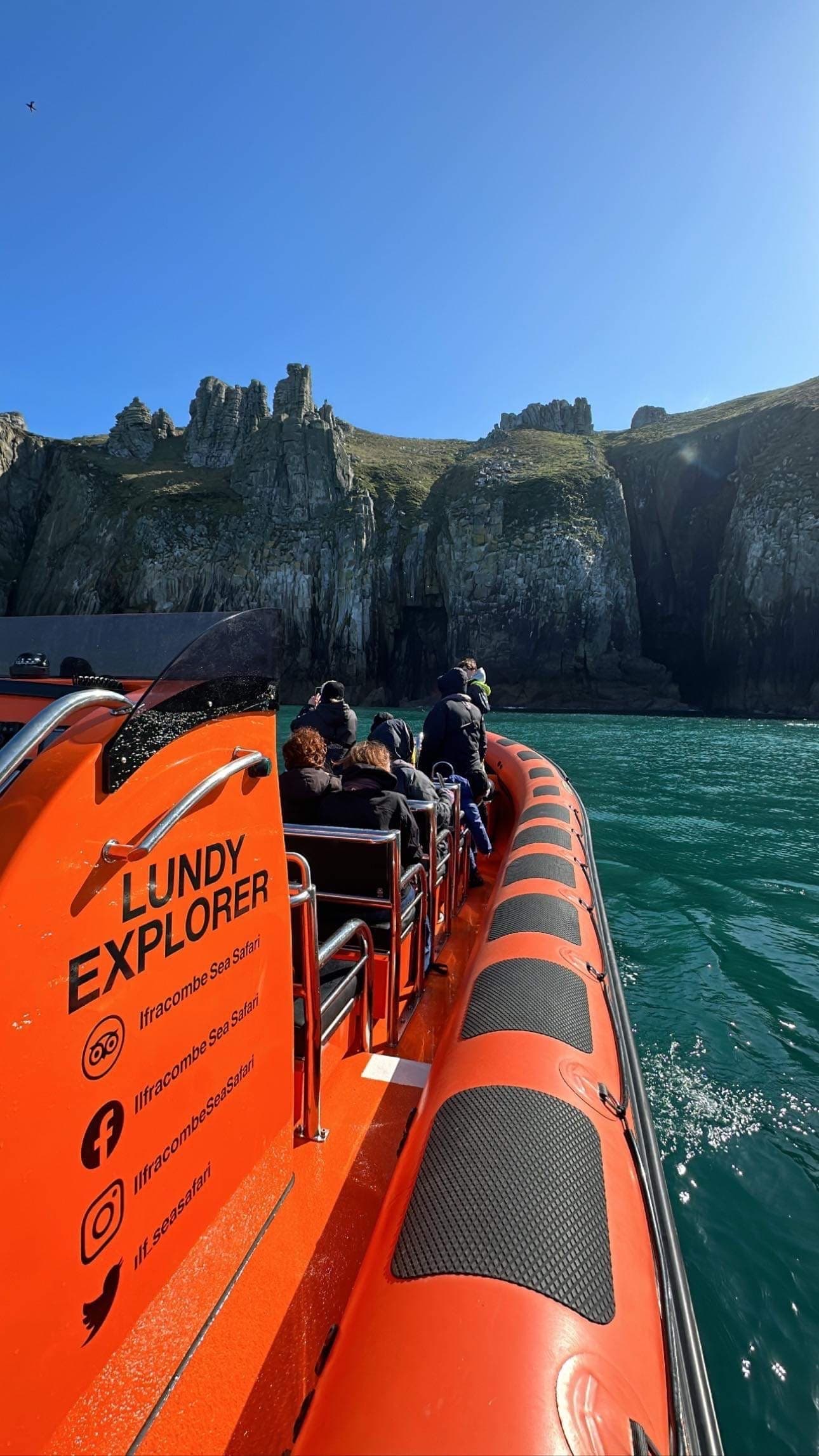 Lundy Island Safari by Ilfracombe Sea Safari