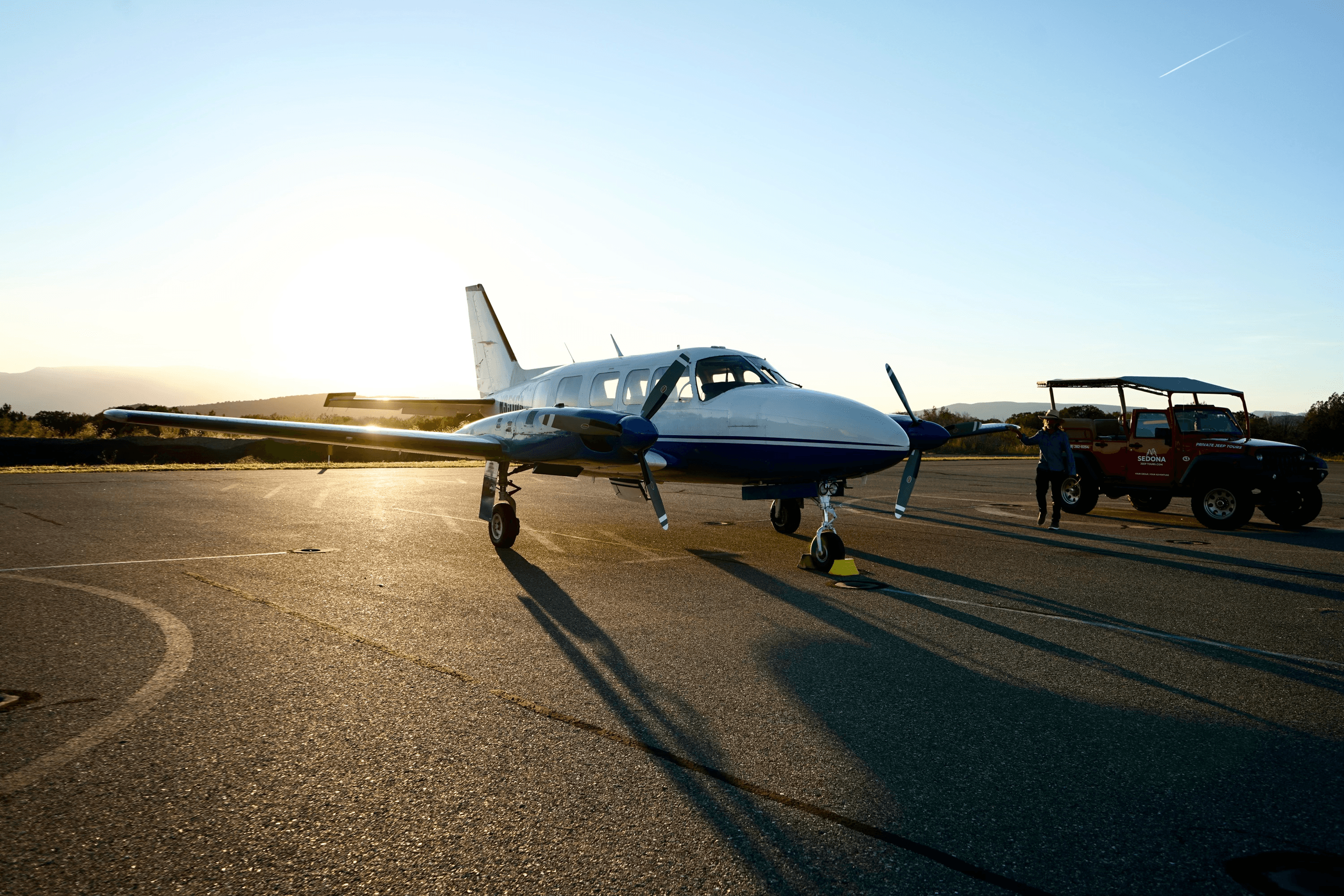 Sedona Airplane & Jeep Combo Tour: Flight Over Red Rocks + Schnebly Hill Jeep Adventure