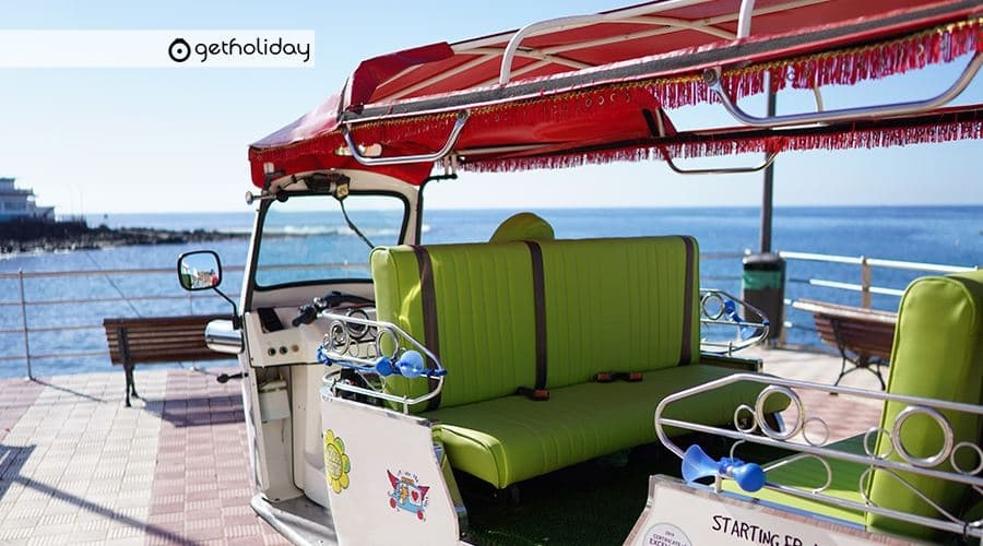 Tuk Tuk Ride through La Caldera del Rey with Get Holiday