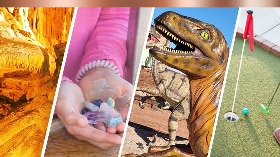 Cave and Dinosaur Tours at Bronze Adventure