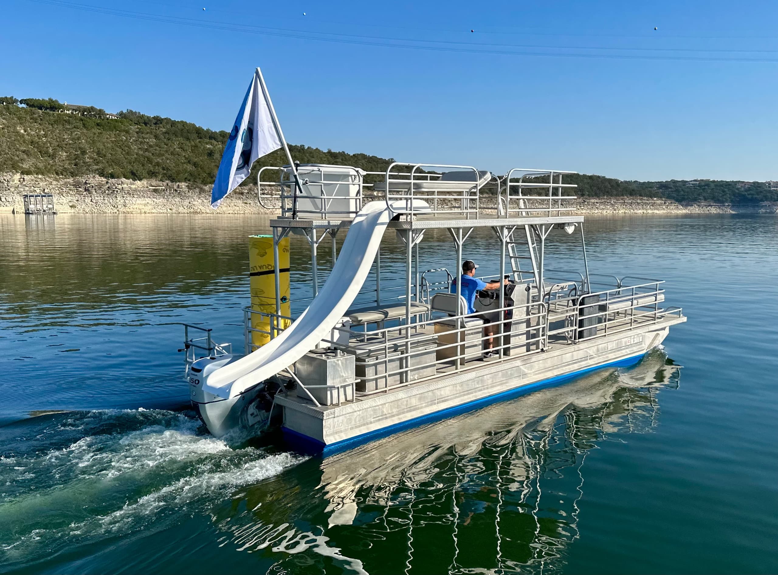 Big Tex Party Boat Adventure on Lake Travis, Austin
