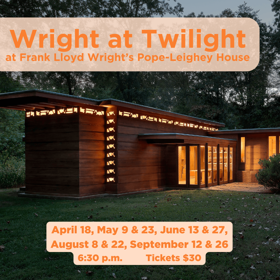Wright at Twilight: Sunset Tours at Pope-Leighey House VA