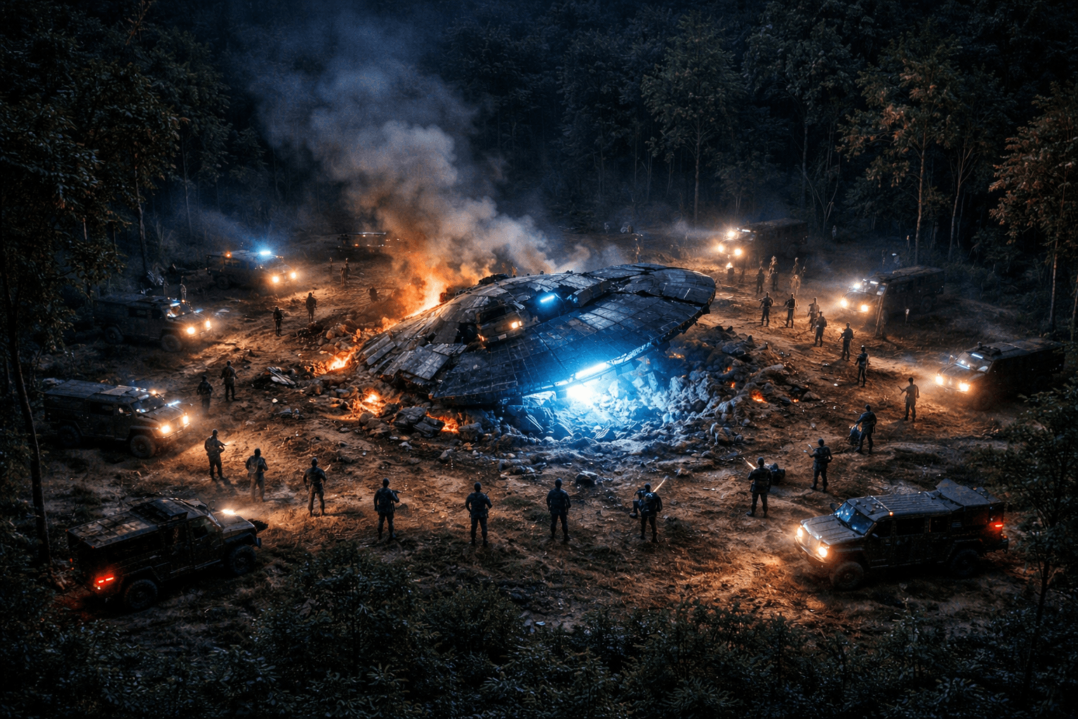 Alien OP Night Airsoft at Red Fox Games in Woodruff, SC