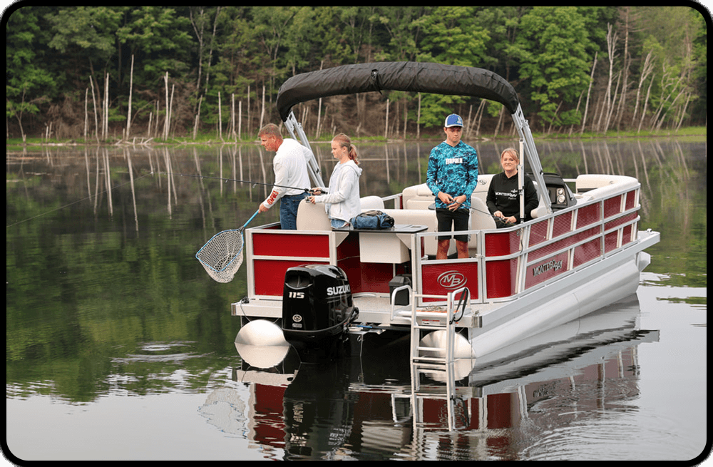 Pontoon Boat Adventures with Minocqua Powersport Rental