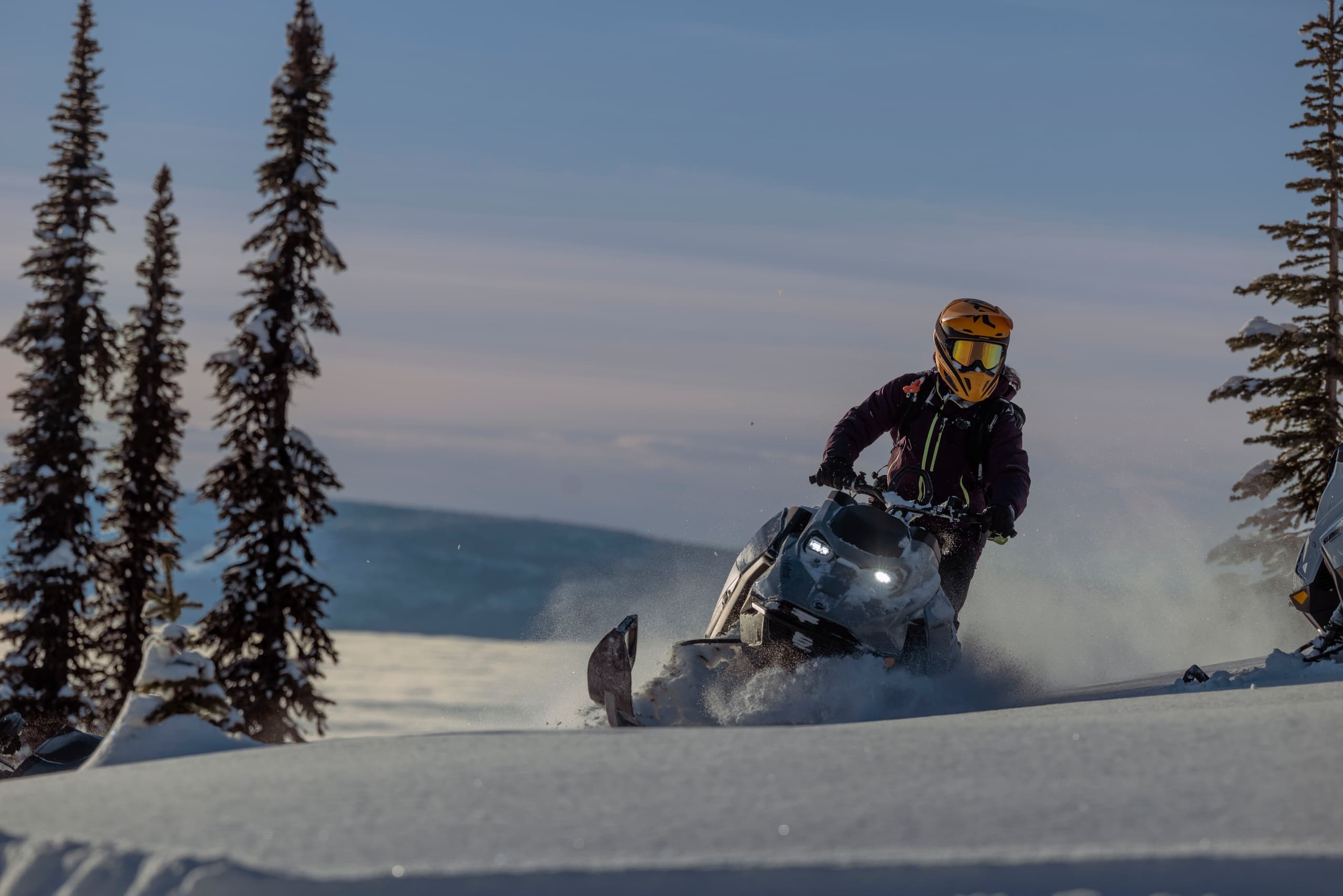 Full-Day Alpine Snowmobile Rentals in Bridger-Teton National Forest