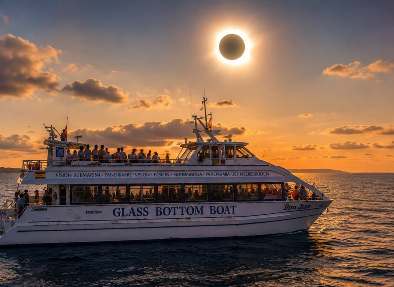 Mahon At-Sea Eclipse Cruise on Don Joan to Isla del Aire