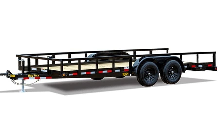 20' open utility trailer