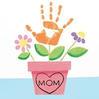 Hand Print Flowers: Guided Studio Painting Sessions in Woodbury, MN