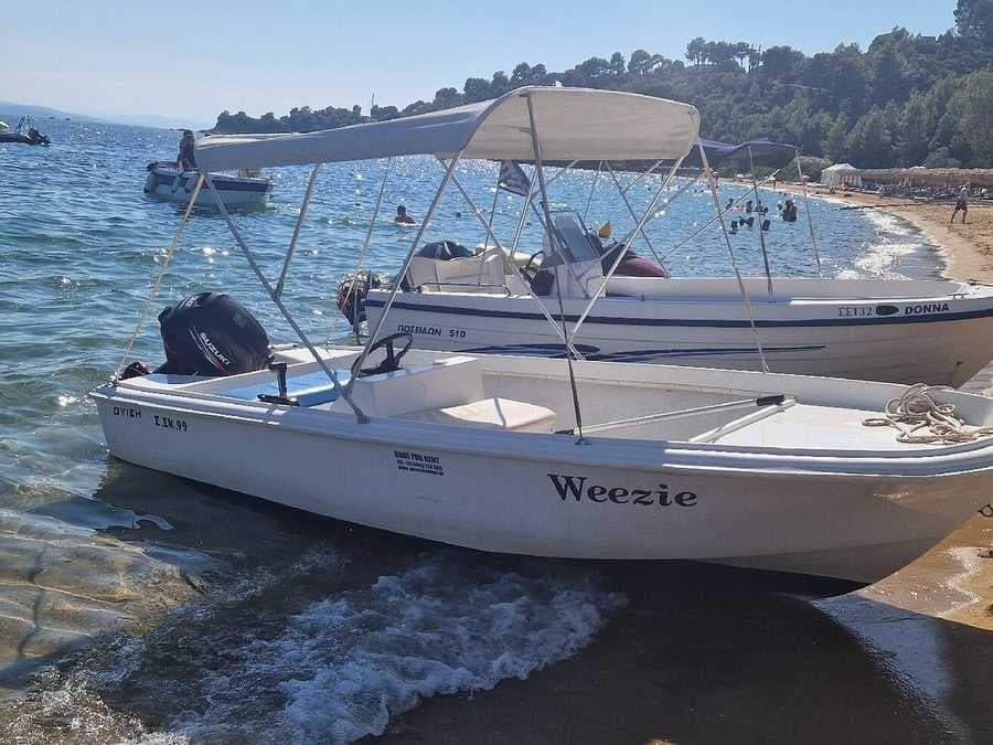 Hire Weezie 2 Poseidon 510 Boat Rental in Platanias — No License Needed