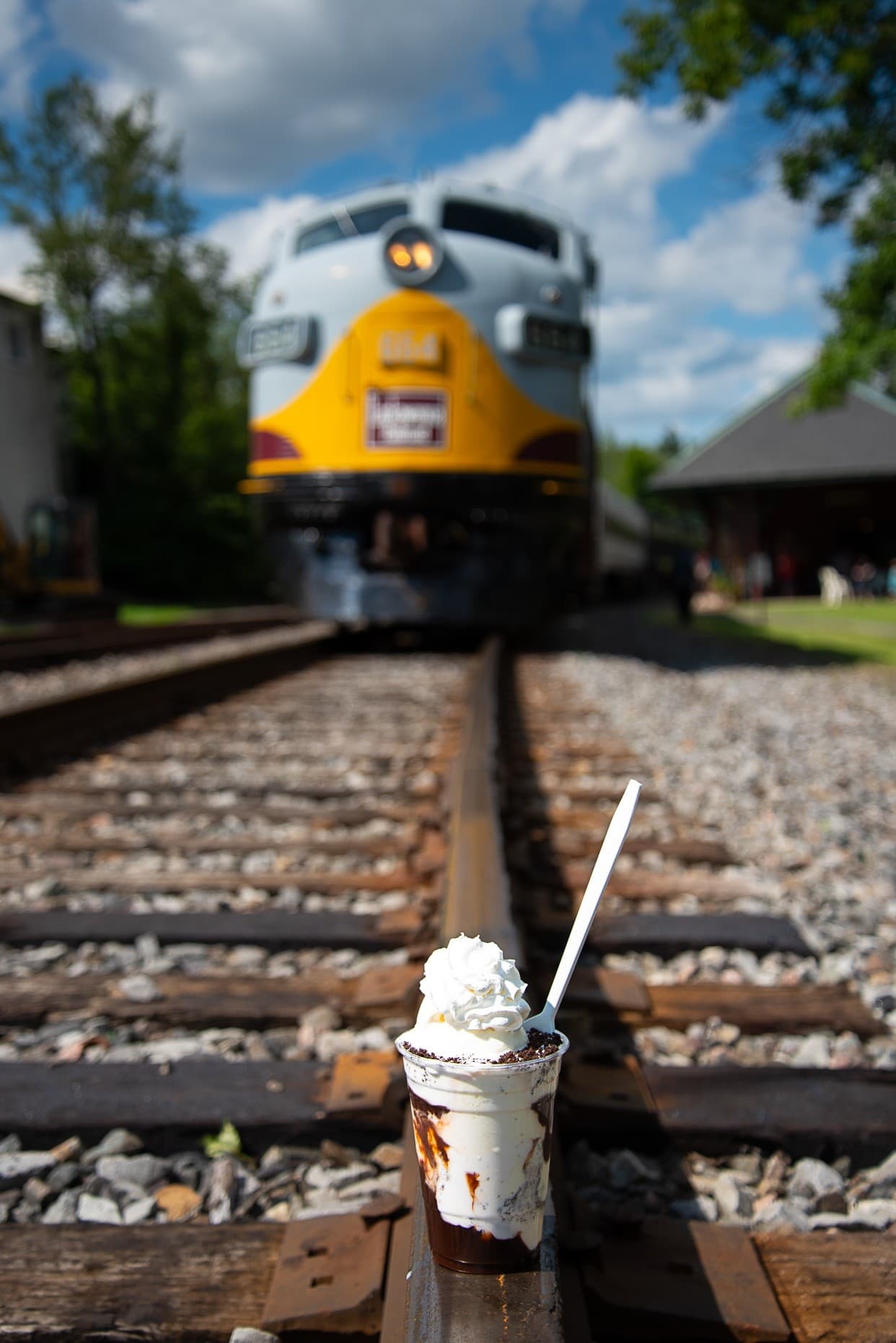 Ice Cream Express: Scenic Scranton Train Ride with Sundaes & Live Music