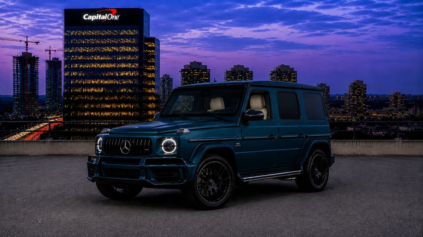 Command the Road: Mercedes-Benz G-Wagon G550 Deep Green Rentals in Sterling, VA photo 1