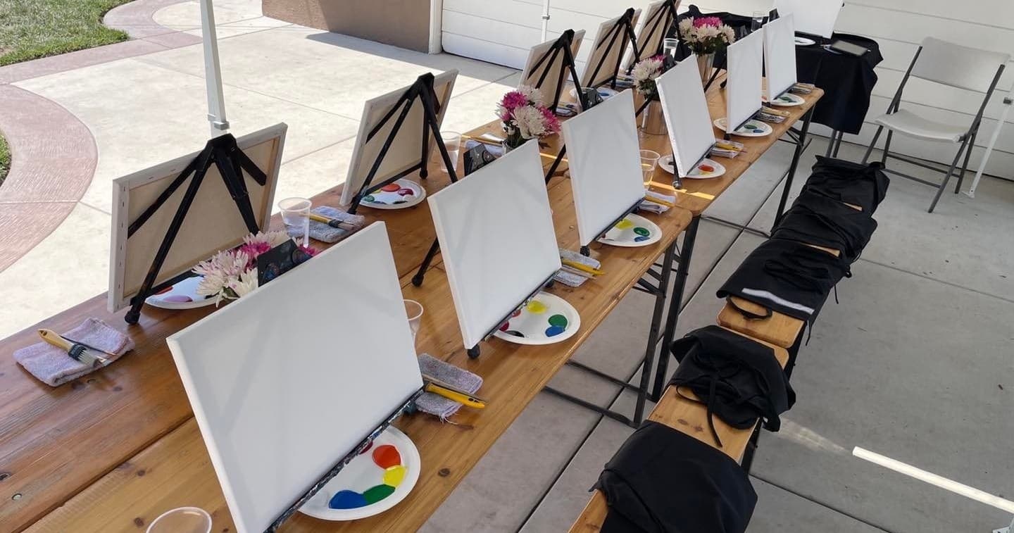 Unleash Creativity with Fast & Friendly Paint and Sip Parties in Southern California