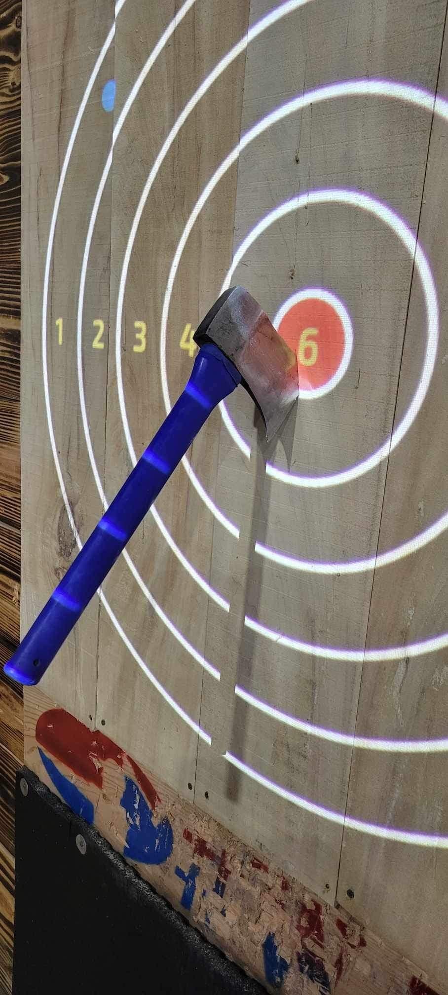 Outdoor Recreation & Fun at Yukon Twisted Axes Throw House